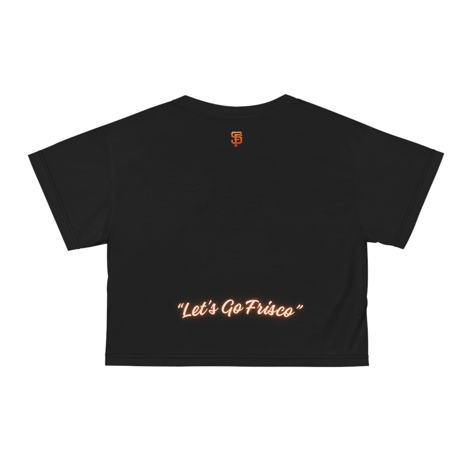 San Francisco Spirit Crop Tee, Casual Summer Top, Urban Style Shirt, Sports Fan Apparel, Streetwear Essential
